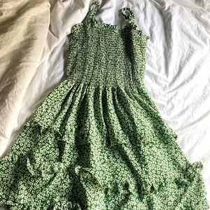 Shein flow floral dress